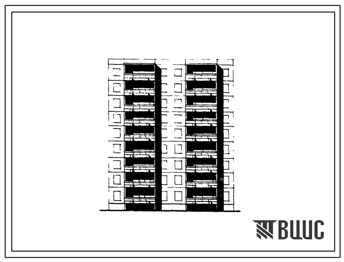Типовой проект 141-010/1 Девятиэтажная блок-секция поворотная 150? с внутренним углом на 72 квартиры (двухкомнатных 2А-36; трехкомнатных 3Б-18; четырехкомнатных 4Б-18) с шагом поперечных стен 3,0 и 6,0 м для строительства в IВ и IIВ климатических подрайон