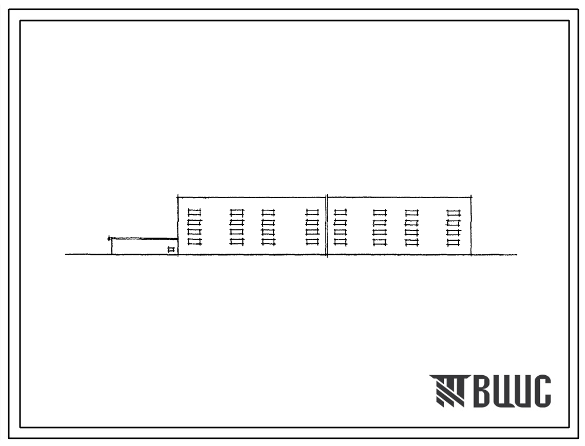 Типовой проект 1-306С-47 Пятиэтажный четырехсекционные жилой дом на 80 квартир со стенами из кирпича (однокомнатных  20, двухкомнатных  20, трехкомнатных  30, четырехкомнатных  10). Для района с сейсмичностью 8 баллов.