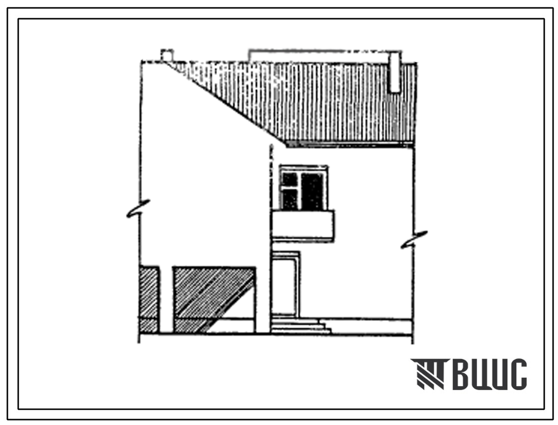 Типовой проект 144-000-426.13.86 Двухэтажный дом с пятикомнатной квартирой типа 5Б в двух уровнях (Ввод опубл. в И-9-86). Для Жайрем Джезкавказганской области