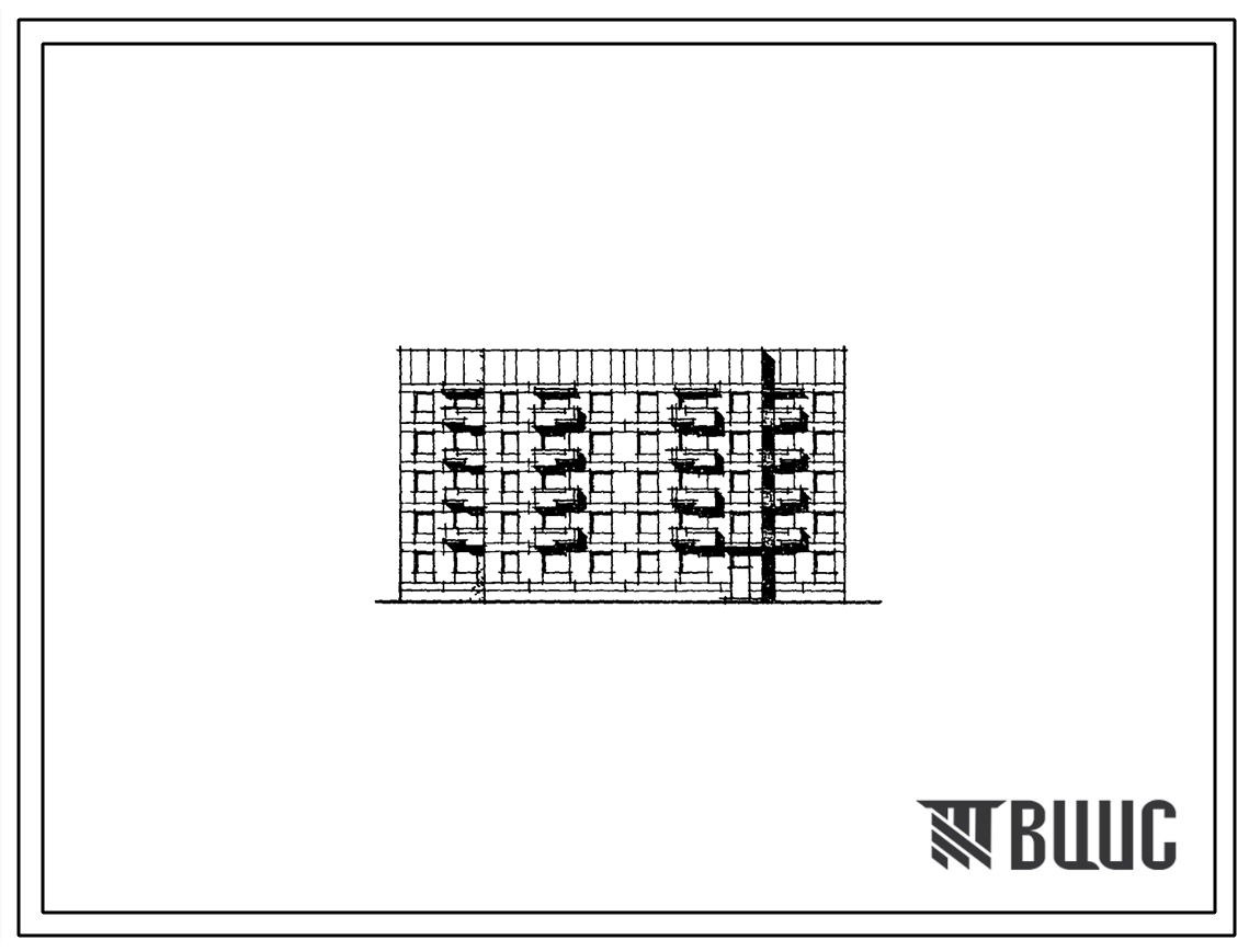Типовой проект 114-029с/1 Пятиэтажная блок-секция двухсекционная рядовая - торцевая на 29 квартир (однокомнатных 1Б-9, двухкомнатных 2Б-9, трехкомнатных 3Б-11). Для строительства в районах сейсмичностью 7 баллов в 1В, 2А и 2Г климатических подрайонах