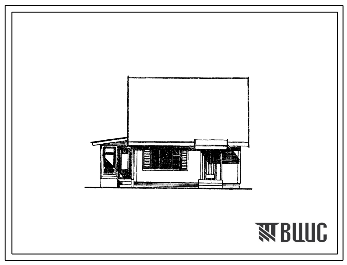 Типовой проект 181-115-113/1 Мансардный одноквартирный четырехкомнатный жилой дом.