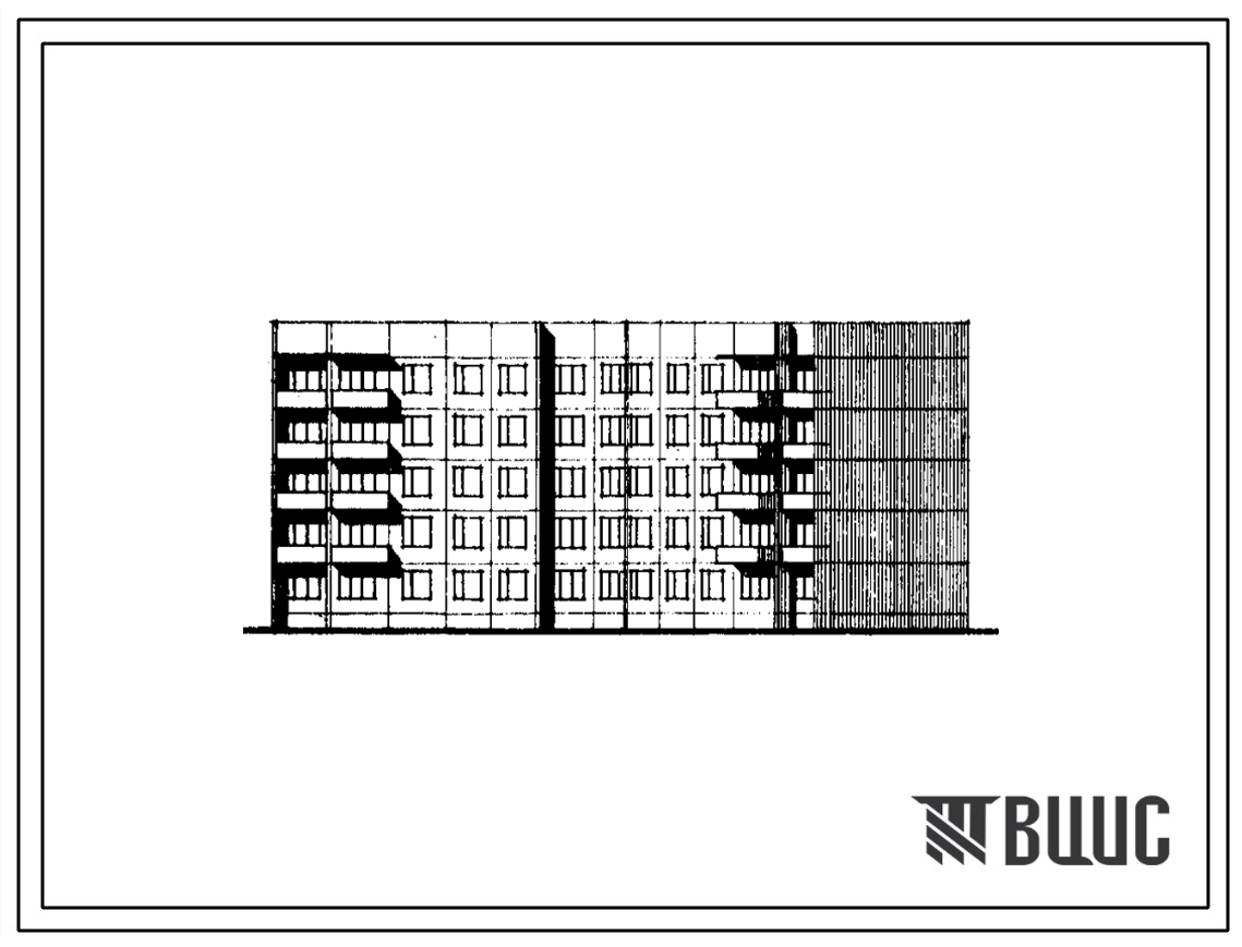 Типовой проект 91-024/1 Блок-секция пятиэтажная 30-квартирная поворотная с внутренним углом (двухкомнатных 2Б — 12, трехкомнатных 3А — 8, четырехкомнатных 4Б — 10). Для строительства во IIБ, IIВ, IIГ климатических подрайонах, III климатическом районе.