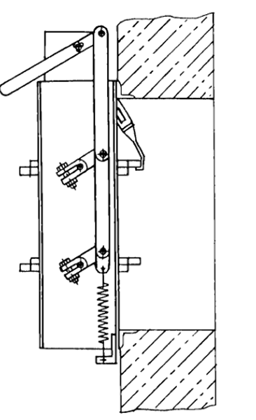 Фасады Серия 5.904-53 Клапаны огнезадерживающие прямоугольные с пределом огнестойкости 0,25 и 0,5 ч. Выпуск 1 Рабочие чертежи