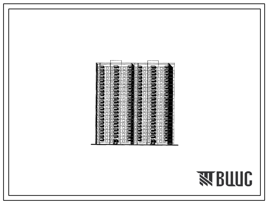 Типовой проект Пд3-02/22 22-ти этажные панельные жилые секции серии Пд3 производства ДСК-3