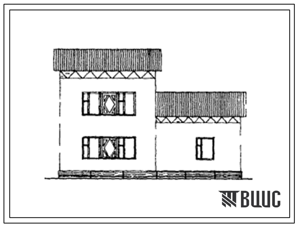 Типовой проект 184-000-541с.13.86 Одноэтажный одноквартирный жилой дом с 6-комнатной квартирой для индивидуальных застройщиков (предгорная подзона Узбекской ССР)