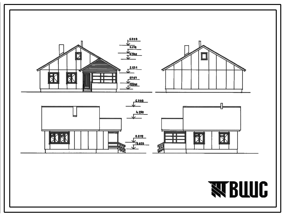 Типовой проект 181-219-33.87 Одноэтажный одноквартирный 3-комнатный жилой дом. Стены несущие панели с деревянным каркасом