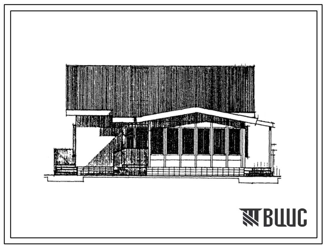 Типовой проект 184-52-262С.13.86 Одноэтажный одноквартирный жилой дом усадебного типа с квартирой типа 4Б со стенами из кирпича (для Казахской ССР)