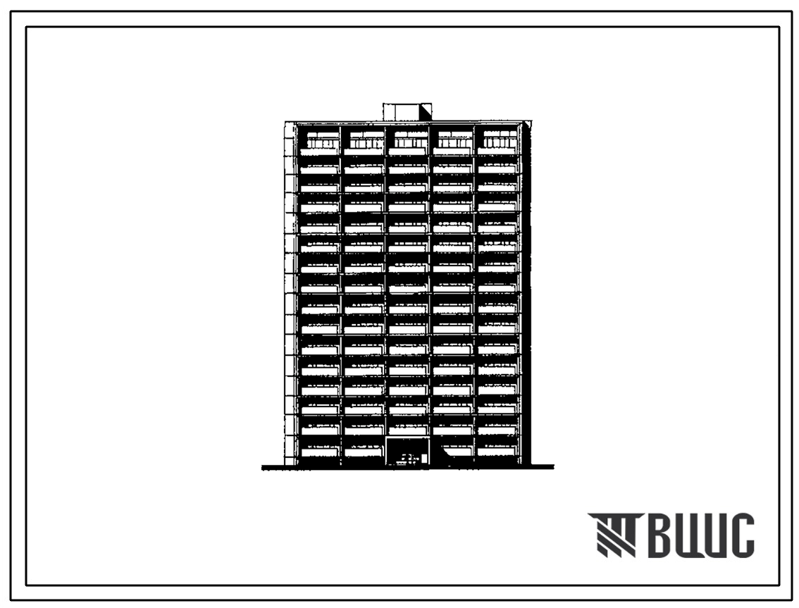 Типовой проект II-68-01/16Ю-2/78 16-ти этажные 111-квартирные  панельно-блочные жилые дома серии II-68 производства ГМПСМ 2-Редакция Выпуск 1978 года