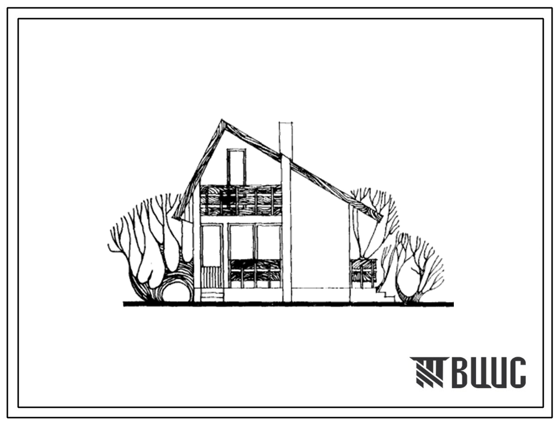 Типовой проект 184-000-22 Однокомнатный садовый летний домик с мансардой. Для строительства в III климатическом районе.