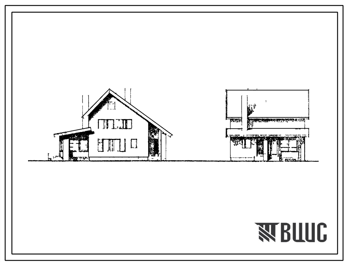 Типовой проект 184-16-26/1 Одноэтажный одноквартирный пятикомнатный дом. Для строительства в 1В климатическом подрайоне и 2 климатическом районе