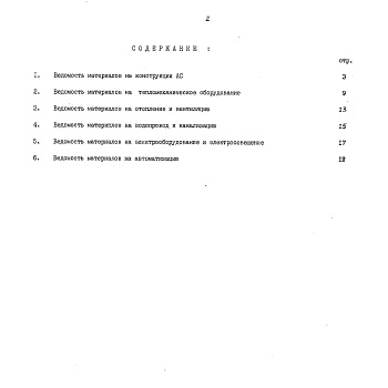 Состав фльбома. Типовой проект 903-4-130.13.87Альбом 4 Ведомости потребности в материалах