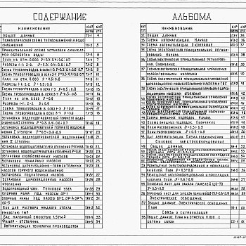 Состав фльбома. Типовой проект 903-4-171.91Альбом 2 Технология производства. Автоматизация технологии производства. Силовое электрооборудование. Электрическое освещение. Связь и сигнализация. Отопление и вентиляция. Водоснабжение и канализация.